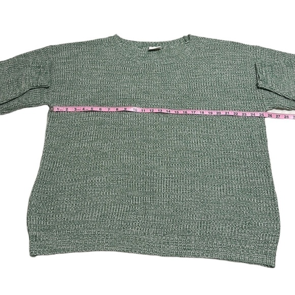 LuLaRoe | Mariah | Green Variegated Sweater - Size 2X - Picture 5 of 6
